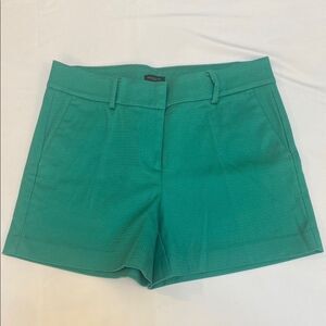 Ann Taylor Factory High Waist Green Shorts